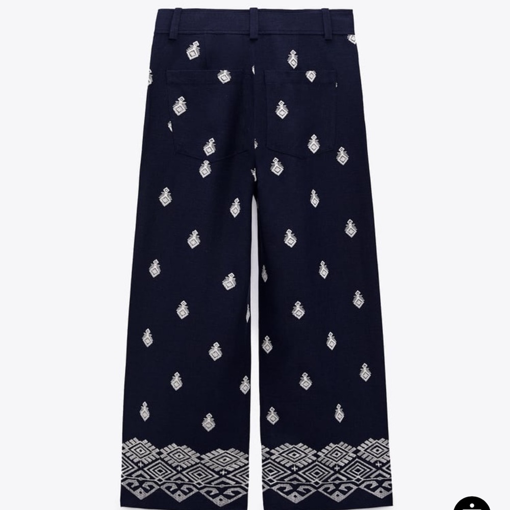 Embroidered Culottes - image 7